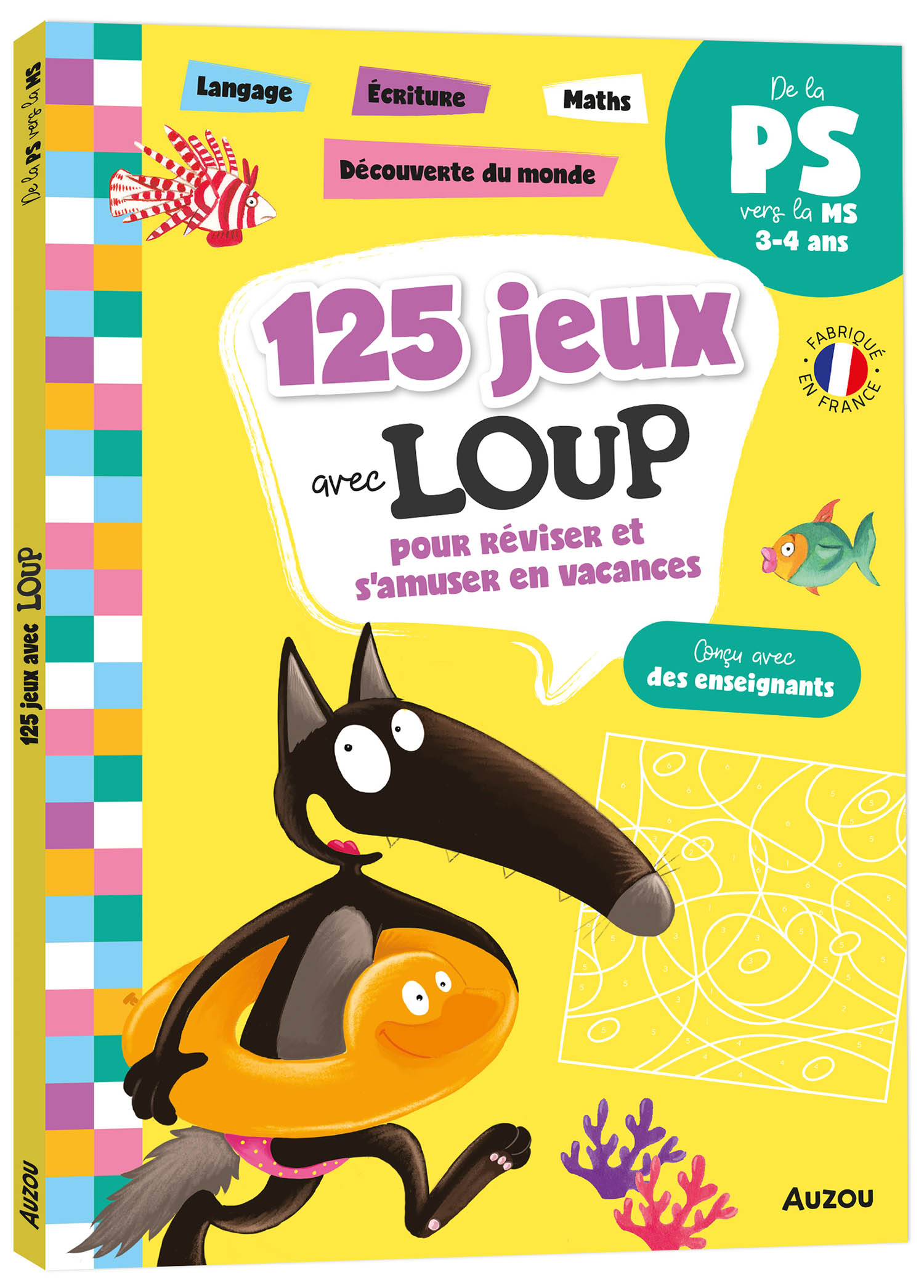 125 Jeux Avec Loup - De La Ps Vers La Ms - 2026