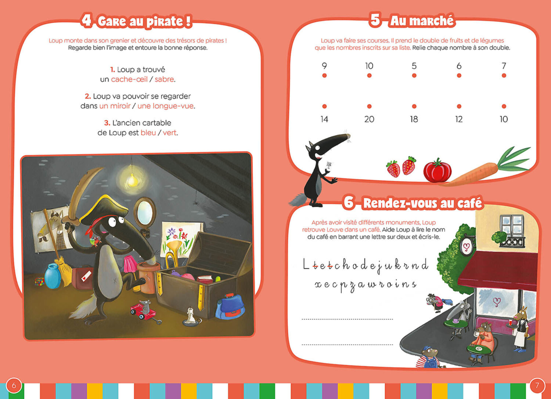 125 Jeux Avec Loup - Du Cp Vers Le Ce1 - 2026 125 Jeux Avec Loup - Du Cp Vers Le Ce1 - 2026