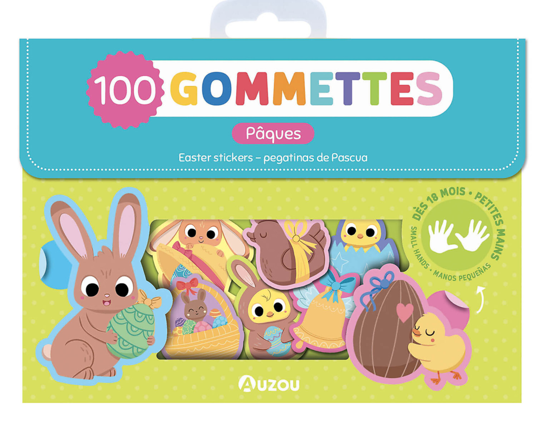 Ma Pochette De 100 Gommettes - Pâques Ma Pochette De 100 Gommettes - Pâques