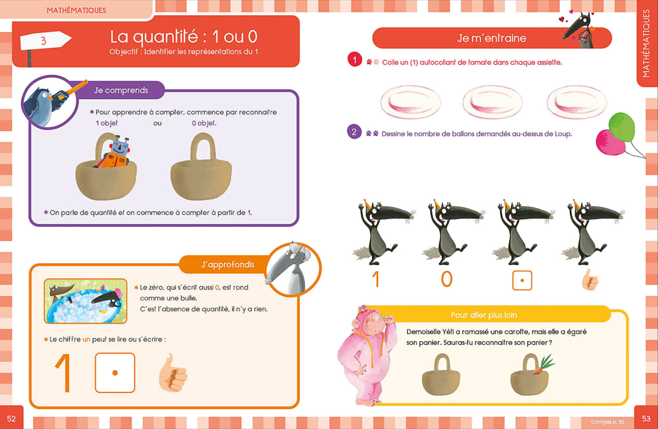 Mon Année De Petite Section Avec Loup