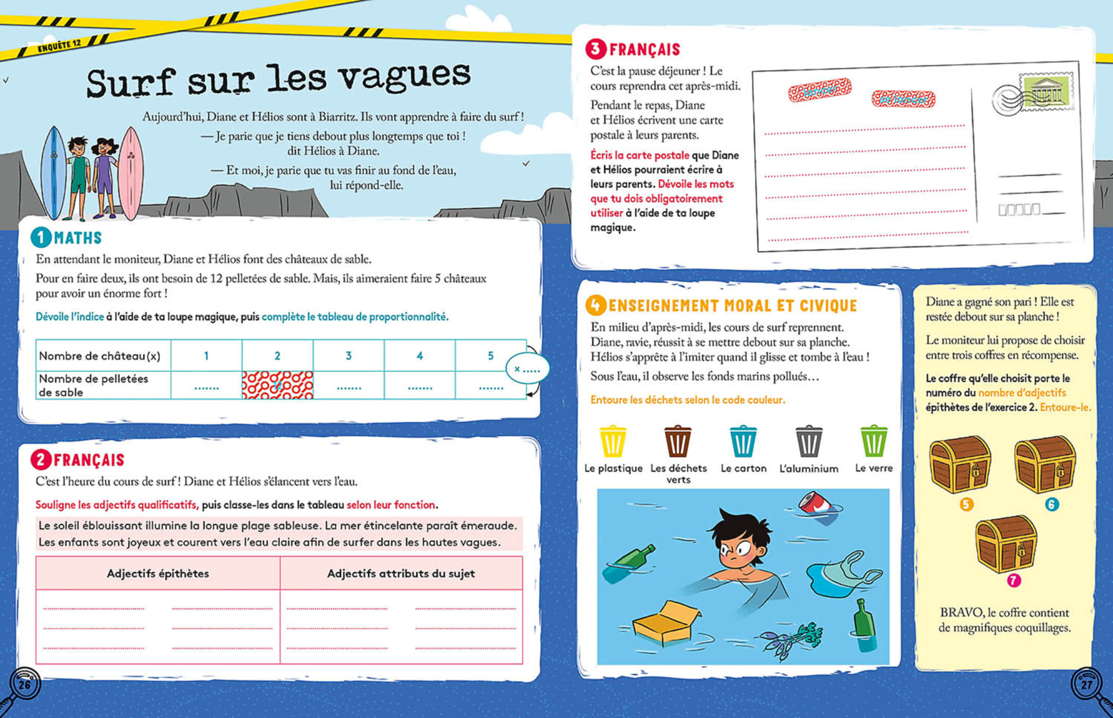 Enquêtes En Vacances - Du Cm2 À La 6E - 2026