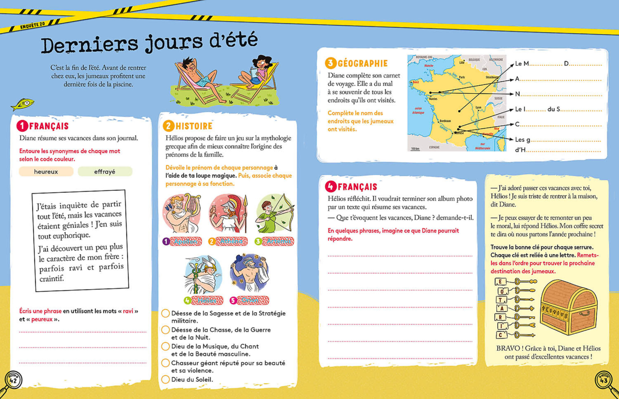 Enquêtes En Vacances - Du Cm2 À La 6E - 2026