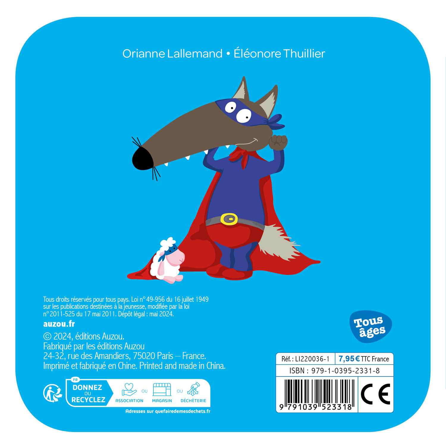 P'tit Loup - Mon Livre De Bain P'tit Loup - Mon Livre De Bain