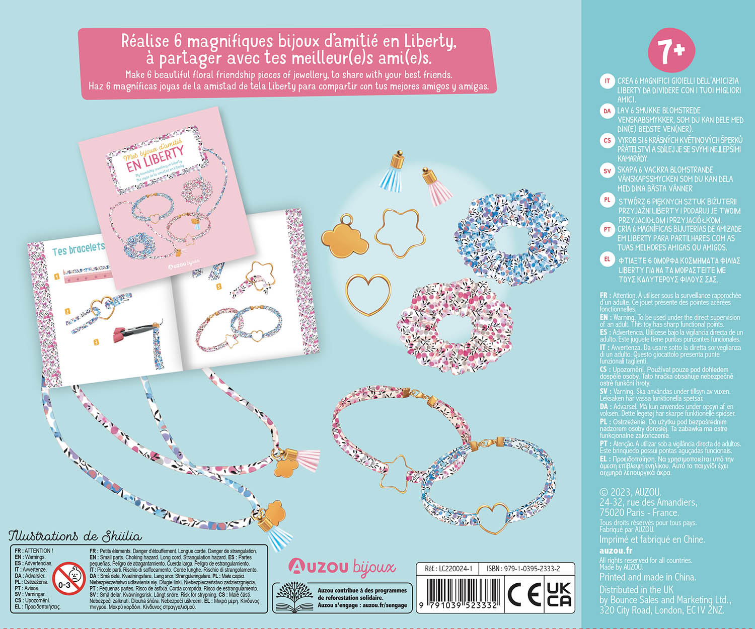 Ma Boîte À Bijoux - Mes Bijoux D'amitié En Liberty