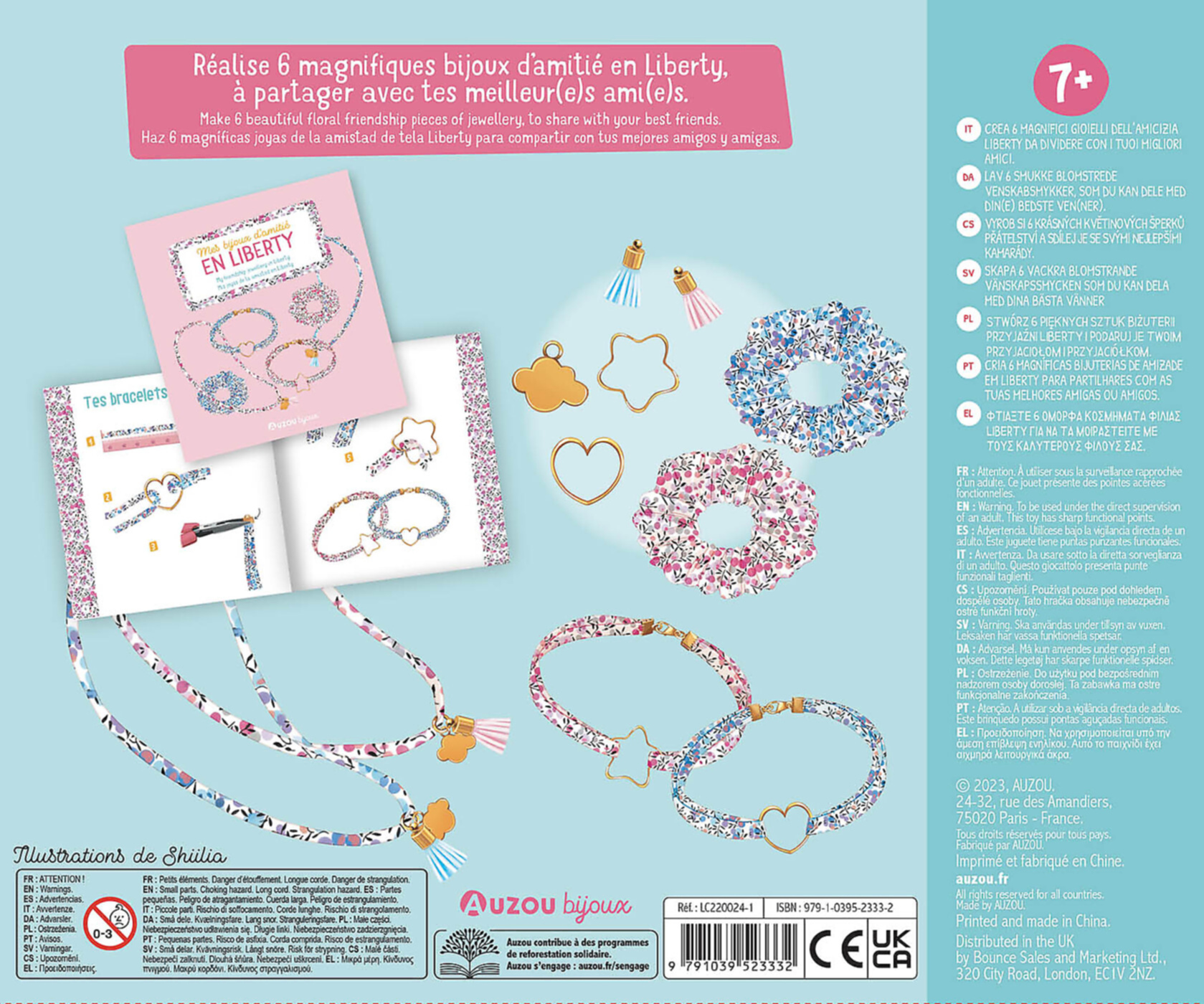 Ma Boîte À Bijoux - Mes Bijoux D'amitié En Liberty Ma Boîte À Bijoux - Mes Bijoux D'amitié En Liberty
