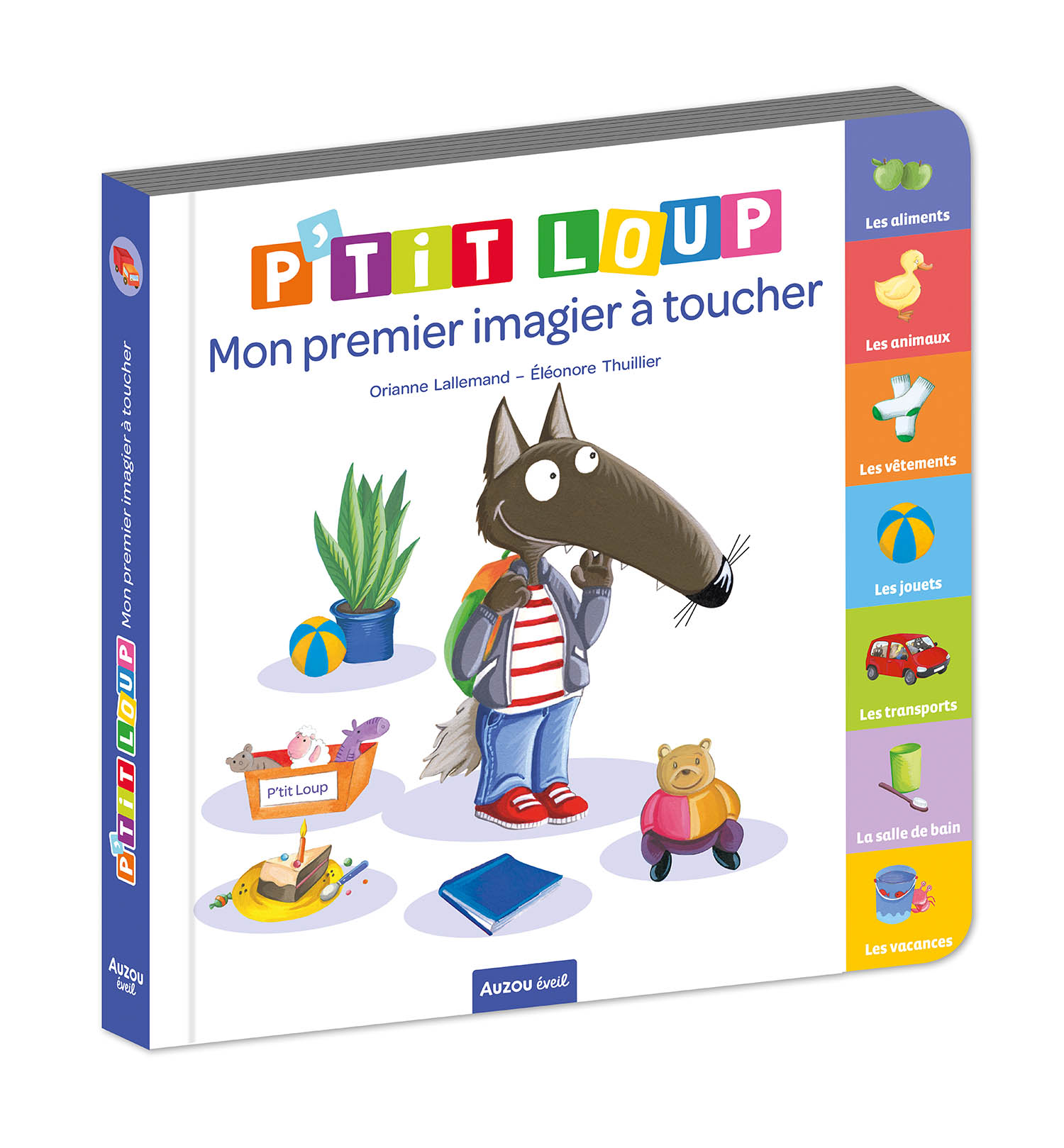 P'tit Loup - Mon Premier Imagier À Toucher