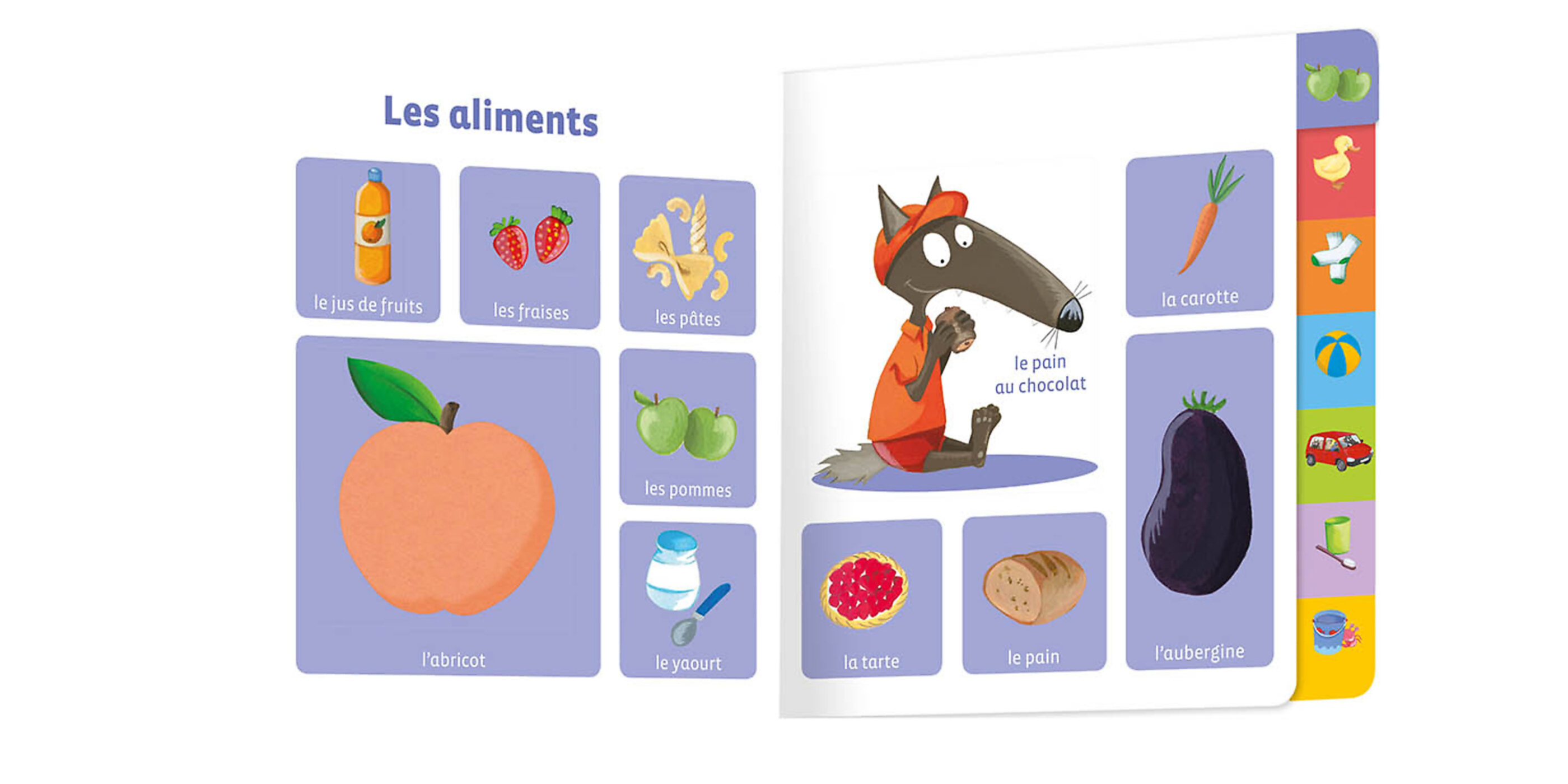 P'tit Loup - Mon Premier Imagier À Toucher