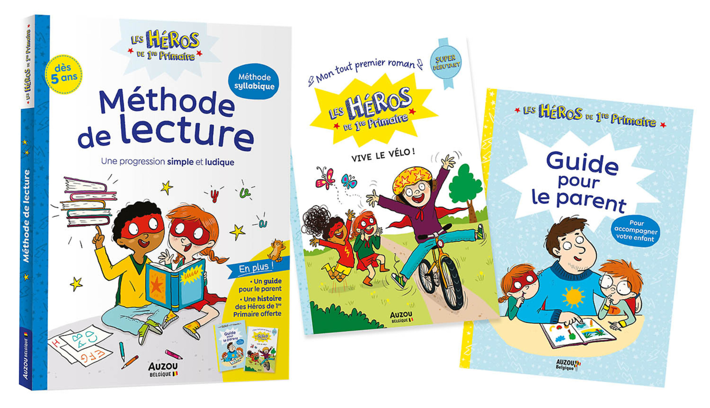 Les Héros De 1Re Primaire - Méthode De Lecture Les Héros De 1Re Primaire - Méthode De Lecture