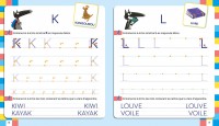 Mon Cahier D'écriture Lettres Bâtons Avec Loup Mon Cahier D'écriture Lettres Bâtons Avec Loup