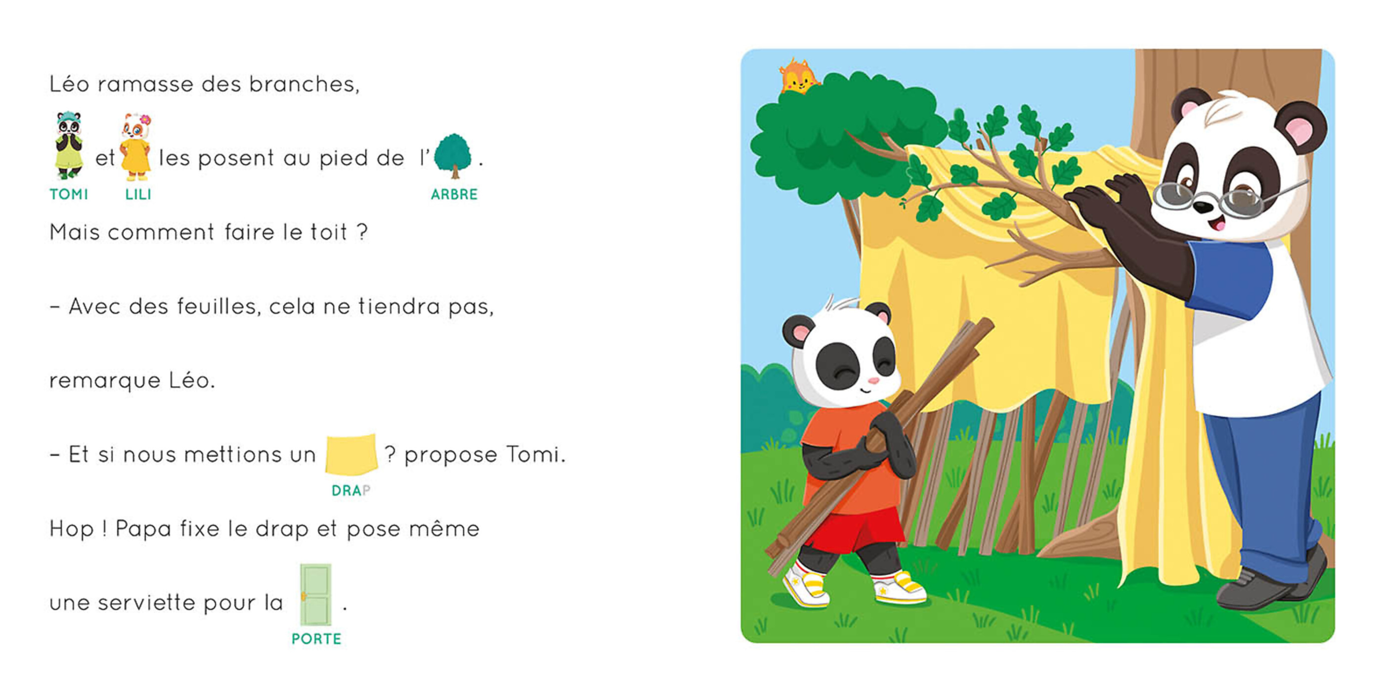 L'école Des Pandas - Une Jolie Cabane L'école Des Pandas - Une Jolie Cabane