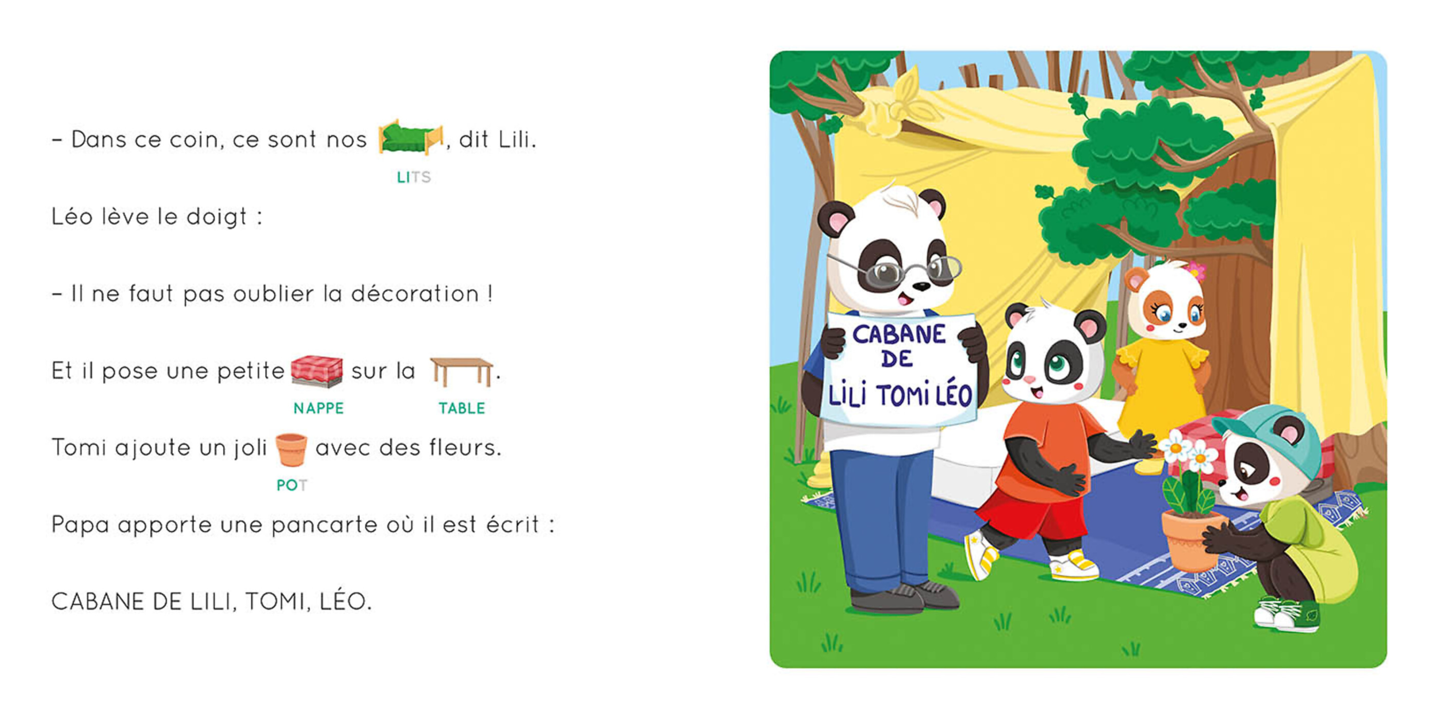 L'école Des Pandas - Une Jolie Cabane L'école Des Pandas - Une Jolie Cabane