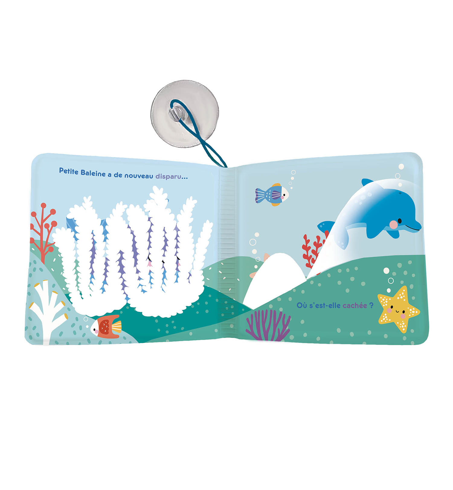 Cache-Cache Sous L'océan - Mon Livre De Bain Magique