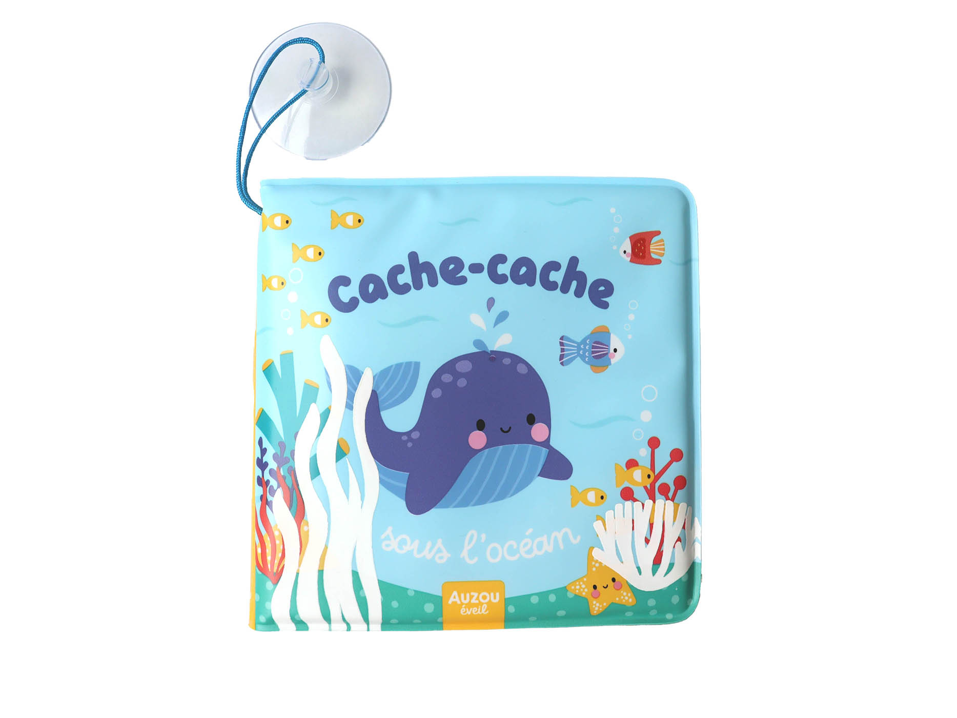 Cache-Cache Sous L'océan - Mon Livre De Bain Magique