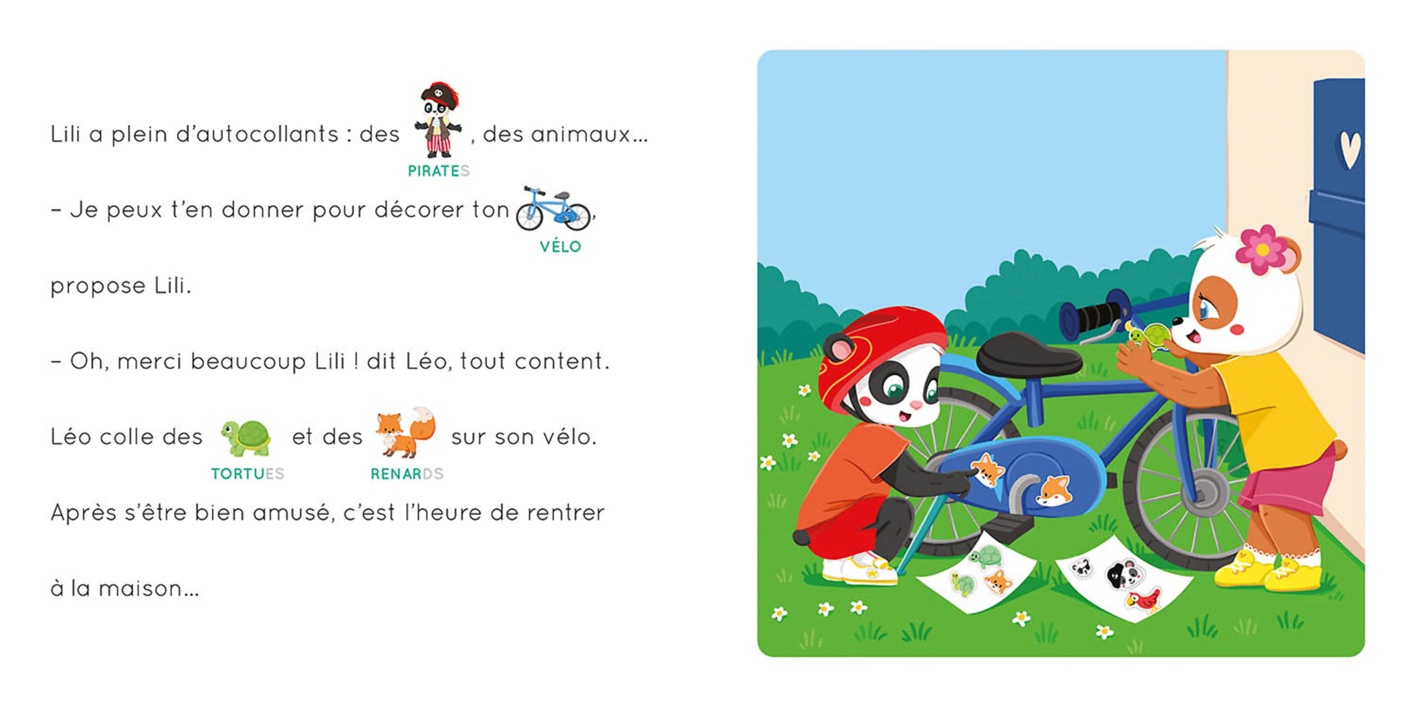 L'école Des Pandas - Balade À Vélo L'école Des Pandas - Balade À Vélo