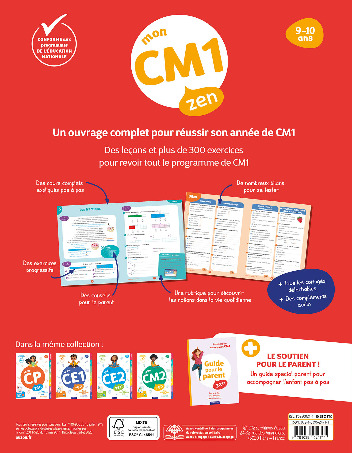 Mon Cm1 Zen - 9-10 Ans