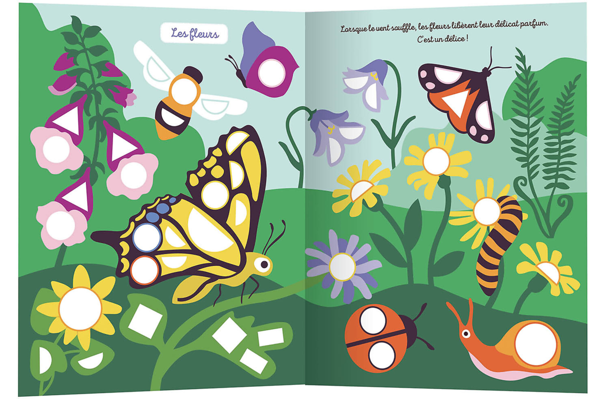 Mes Tout Premiers Autocollants - 1000 Premières Gommettes Formes - La Nature