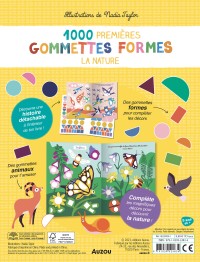 Mes Tout Premiers Autocollants - 1000 Premières Gommettes Formes - La Nature Mes Tout Premiers Autocollants - 1000 Premières Gommettes Formes - La Nature