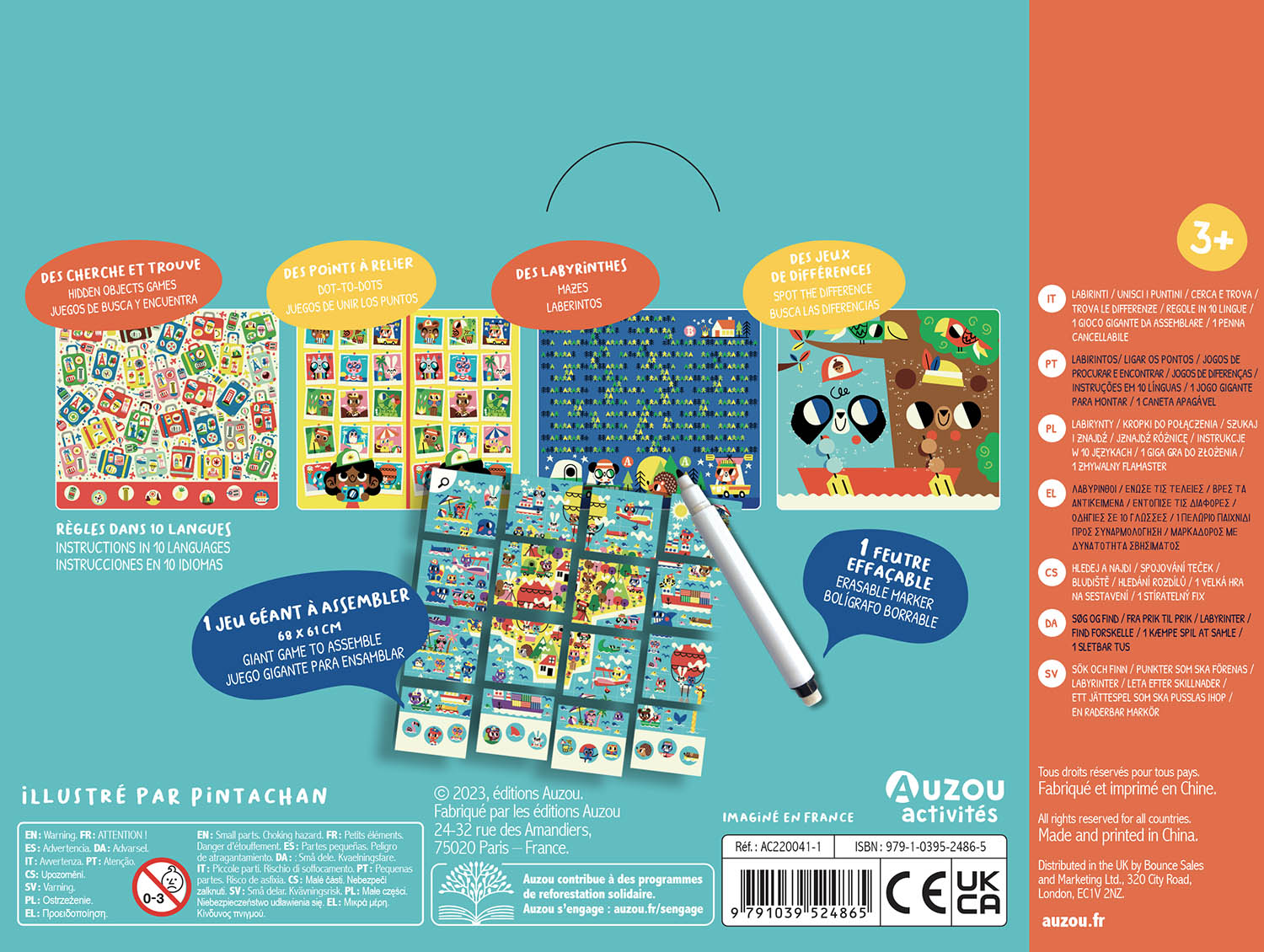 Ma Pochette De Jeux - 20 Petits Jeux - En Voyage ! Ma Pochette De Jeux - 20 Petits Jeux - En Voyage !