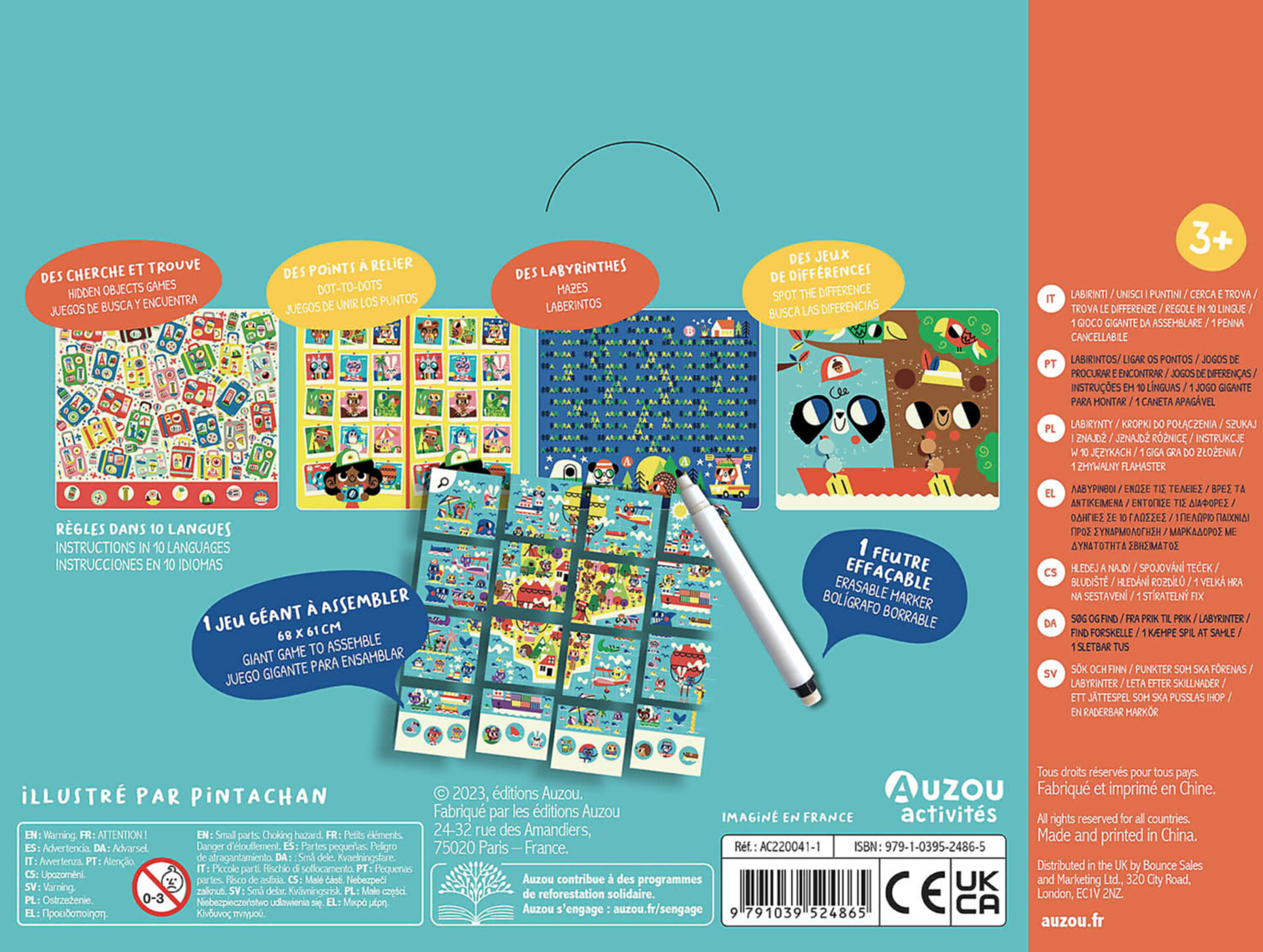 Ma Pochette De Jeux - 20 Petits Jeux - En Voyage ! Ma Pochette De Jeux - 20 Petits Jeux - En Voyage !