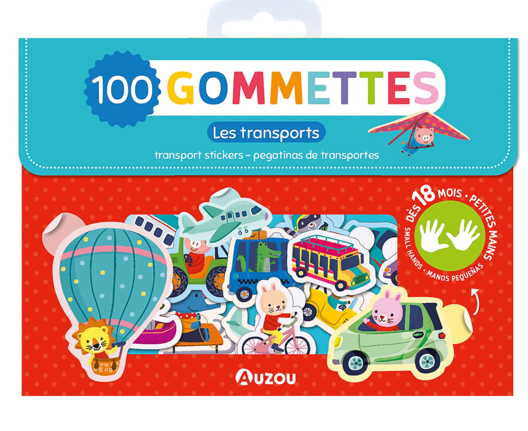 Ma Pochette De 100 Gommettes - Transports Ma Pochette De 100 Gommettes - Transports