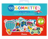 Ma pochette de 100 gommettes - Transports