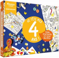 Mon coffret d'artiste - Mon coffret d'anniversaire - Je fête mes 4 ans !