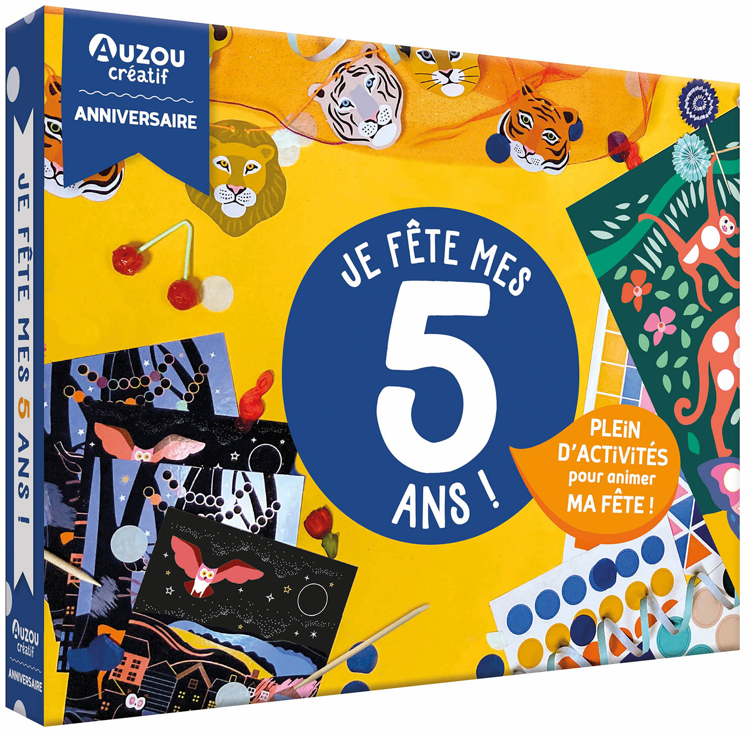 Mon Coffret D'artiste - Mon Coffret D'anniversaire - Je Fête Mes 5 Ans !