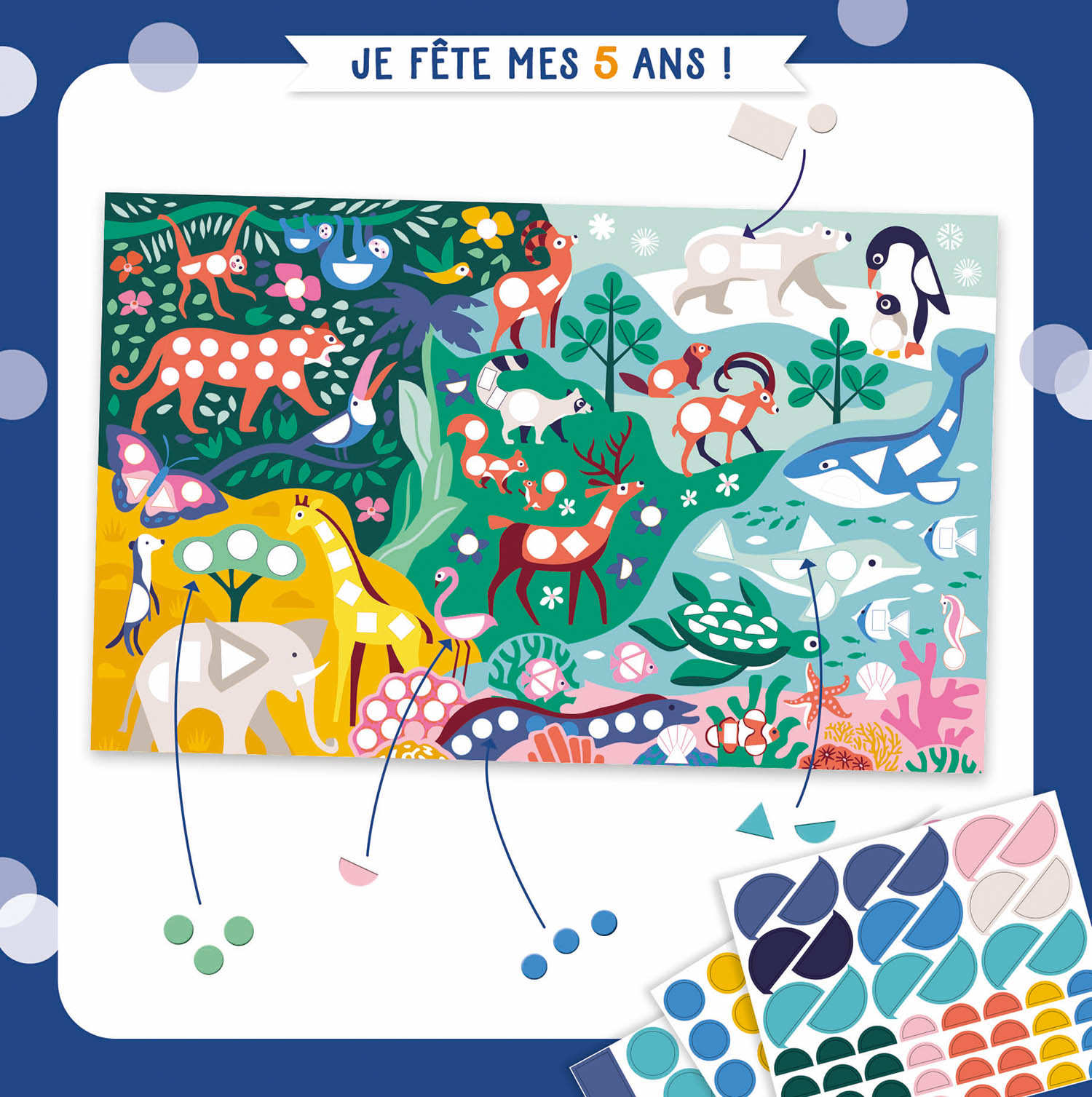 Mon Coffret D'artiste - Mon Coffret D'anniversaire - Je Fête Mes 5 Ans !