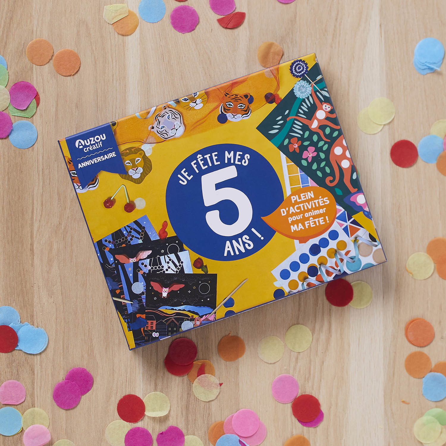 Mon Coffret D'artiste - Mon Coffret D'anniversaire - Je Fête Mes 5 Ans !