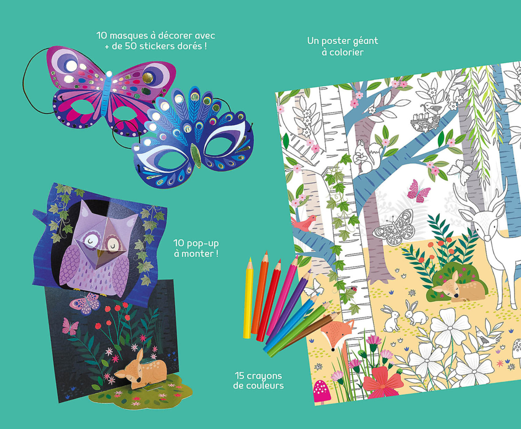Mon Coffret D'artiste - Mon Coffret D'anniversaire - Je Fête Mes 6 Ans !