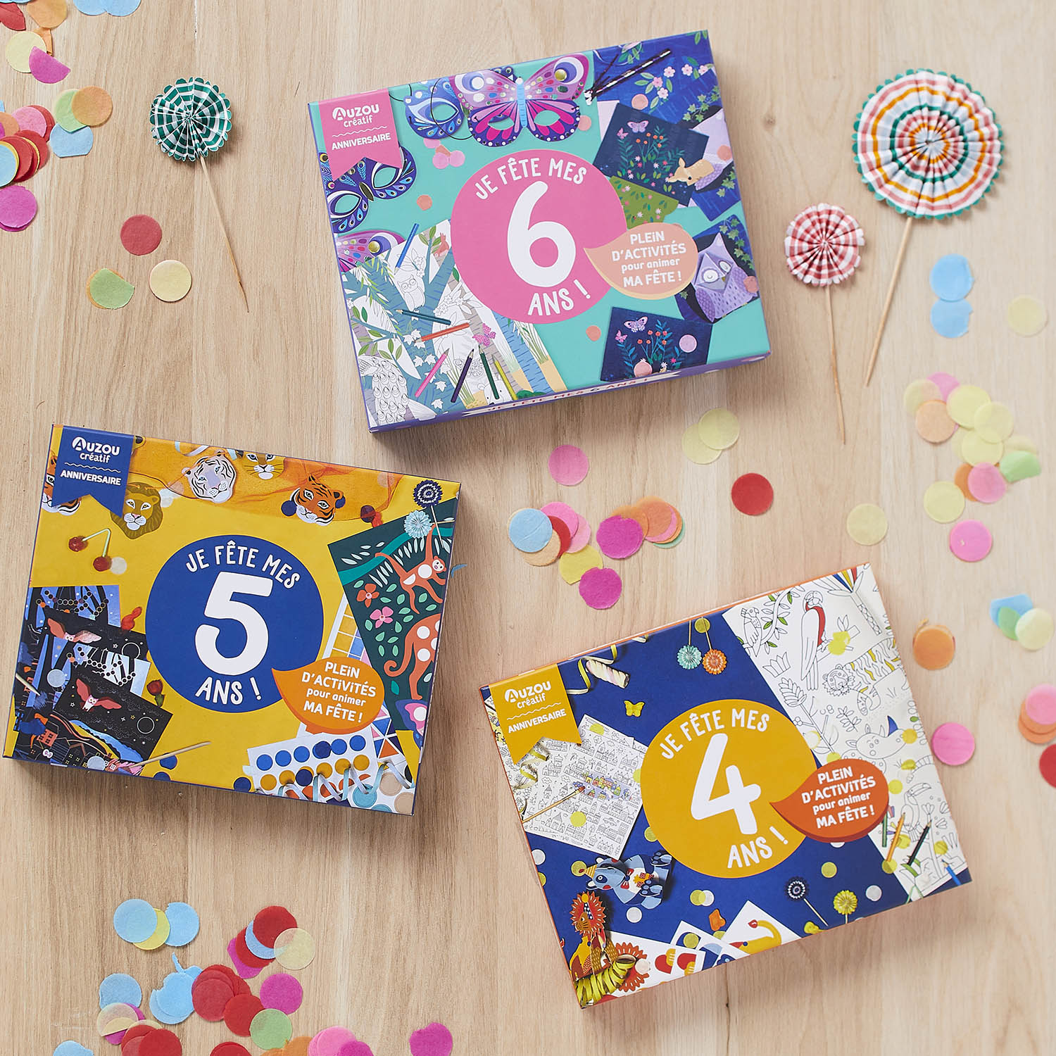 Mon Coffret D'artiste - Mon Coffret D'anniversaire - Je Fête Mes 6 Ans !