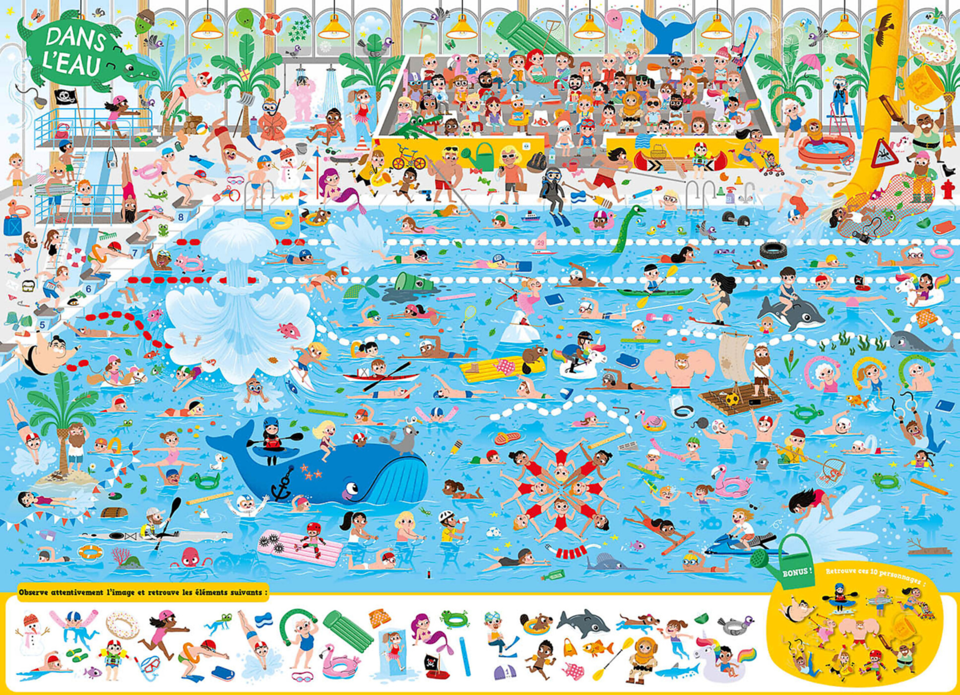 Cherche Et Trouve Géant - Vive Le Sport !