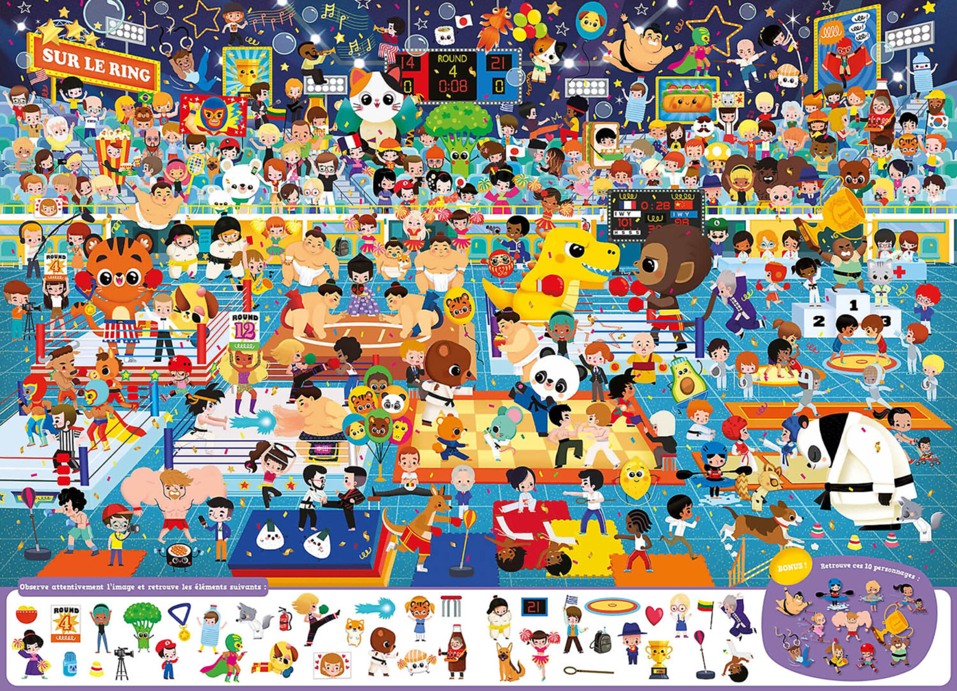 Cherche Et Trouve Géant - Vive Le Sport !