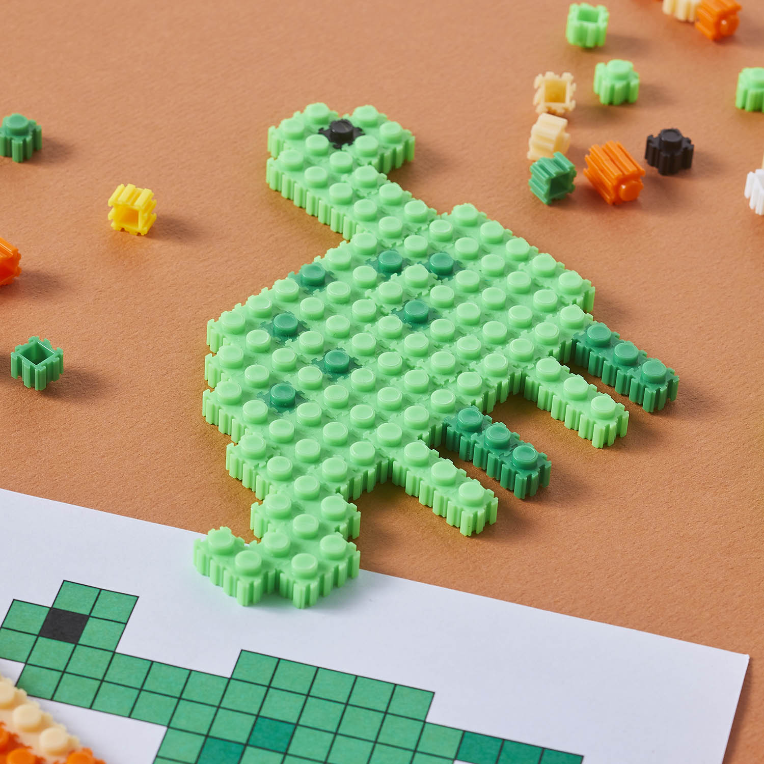 Mon Coffret D'artiste - Mes Créations En Pixels - Dinosaures