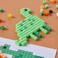 Mon Coffret D'artiste - Mes Créations En Pixels - Dinosaures