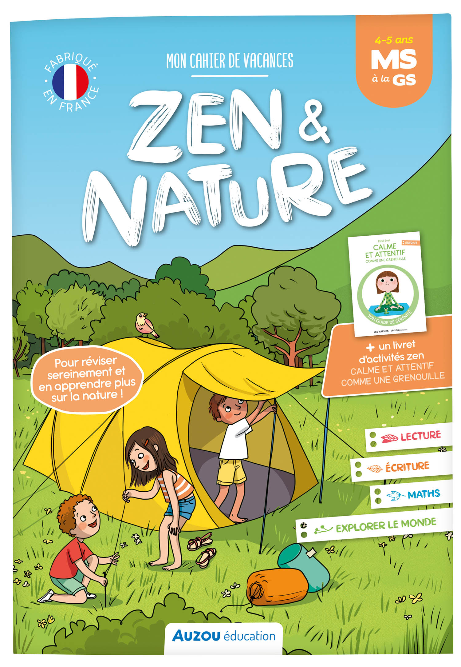 Mon Cahier De Vacances Zen Et Nature - De La Ms À La Gs Mon Cahier De Vacances Zen Et Nature - De La Ms À La Gs