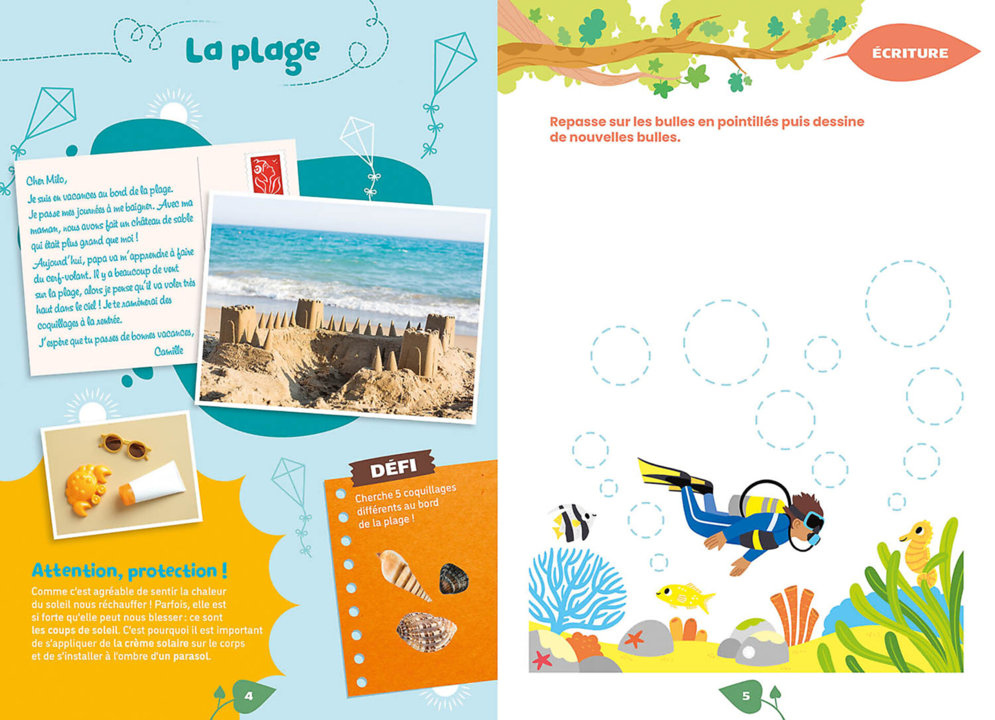 Mon Cahier De Vacances Zen Et Nature - De La Ms À La Gs Mon Cahier De Vacances Zen Et Nature - De La Ms À La Gs