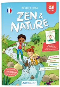 Mon cahier de vacances zen et nature - De la gs au cp