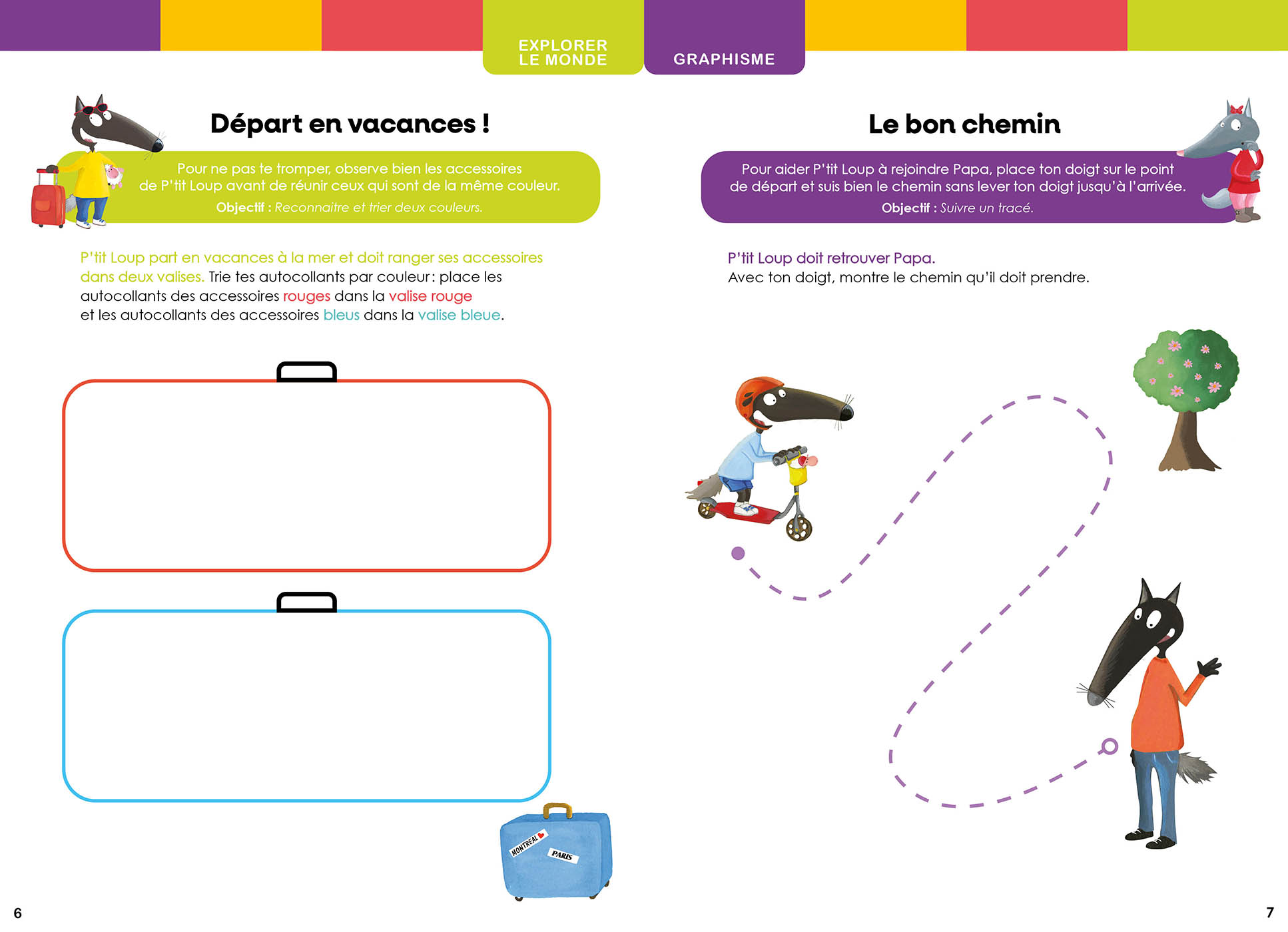 P'tit Loup - Mon Premier Cahier En Vacances - 2026 P'tit Loup - Mon Premier Cahier En Vacances - 2026