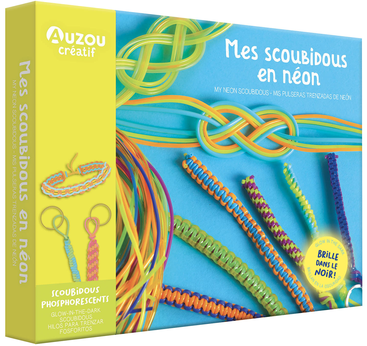Mon Coffret D'artiste - Mes Scoubidous En Néon Mon Coffret D'artiste - Mes Scoubidous En Néon