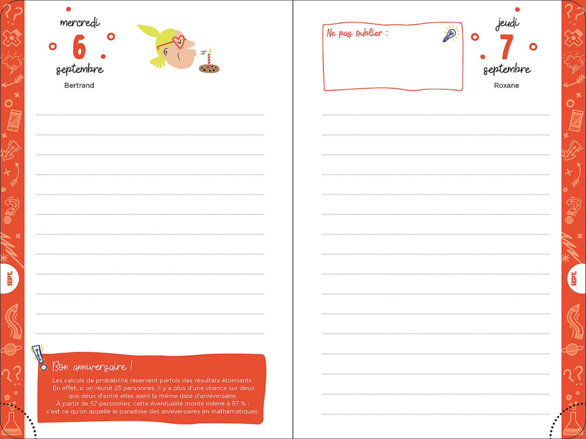 Agenda Science & Vie Junior 2023-2024