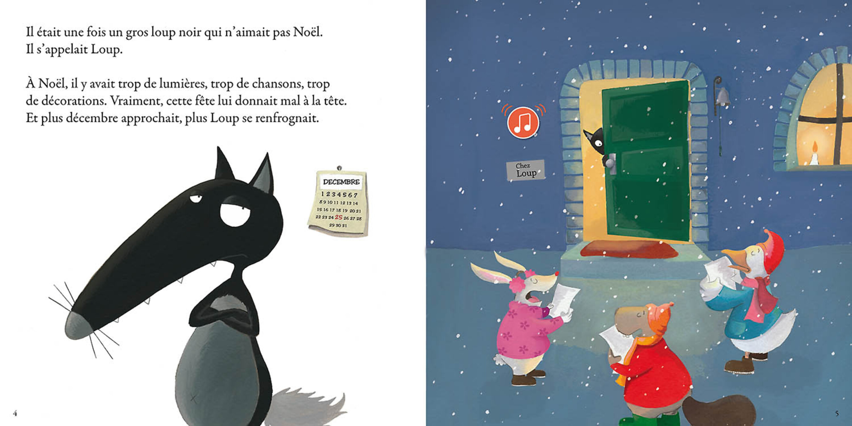 Le Loup Qui N'aimait Pas Noël En Musique Le Loup Qui N'aimait Pas Noël En Musique