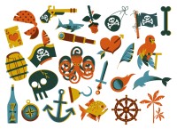 Mes P'tits Tattoos - Pirates Mes P'tits Tattoos - Pirates