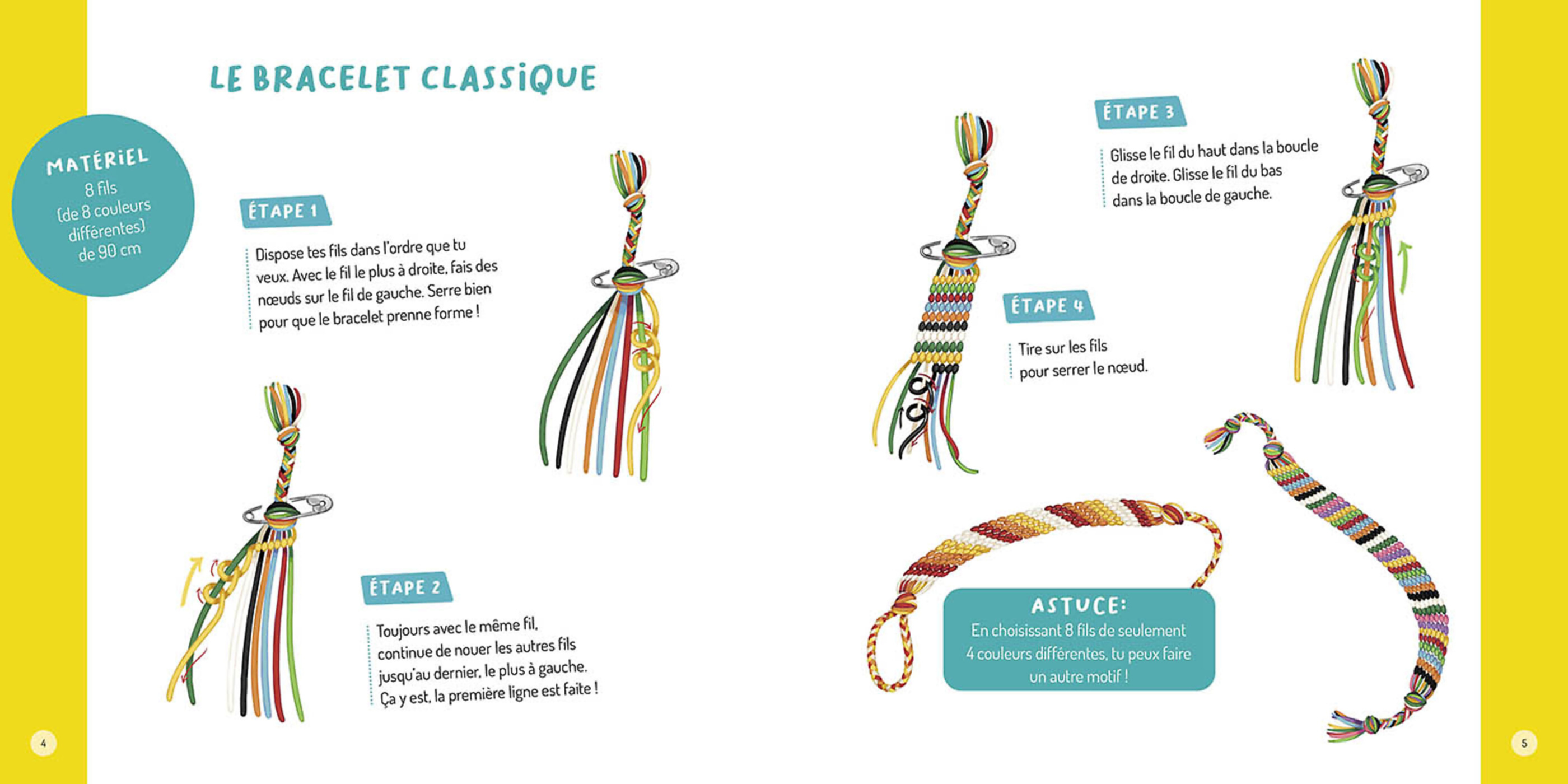 Mon Coffret D'artiste - Bracelets Brésiliens Mon Coffret D'artiste - Bracelets Brésiliens