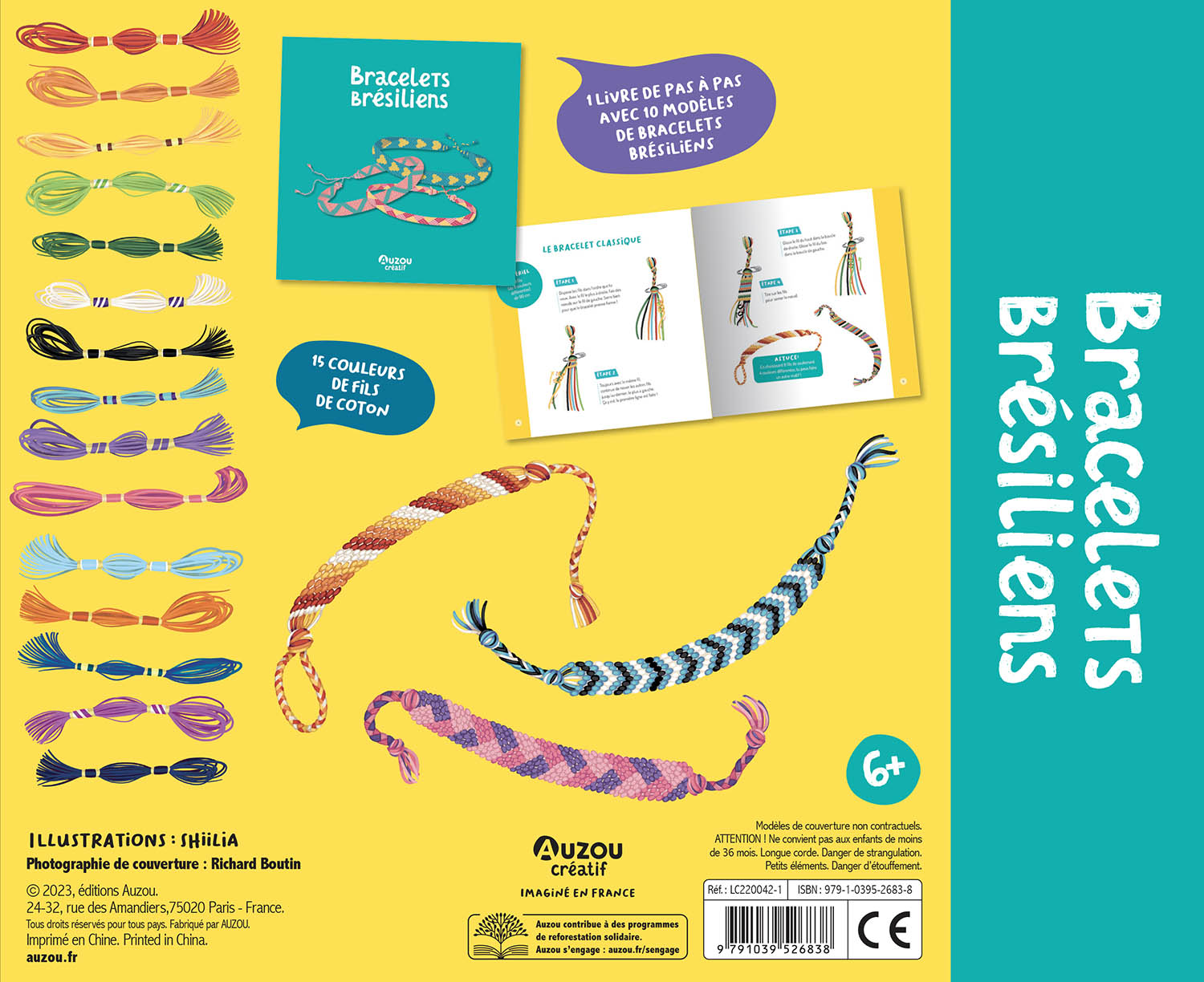Mon Coffret D'artiste - Bracelets Brésiliens Mon Coffret D'artiste - Bracelets Brésiliens