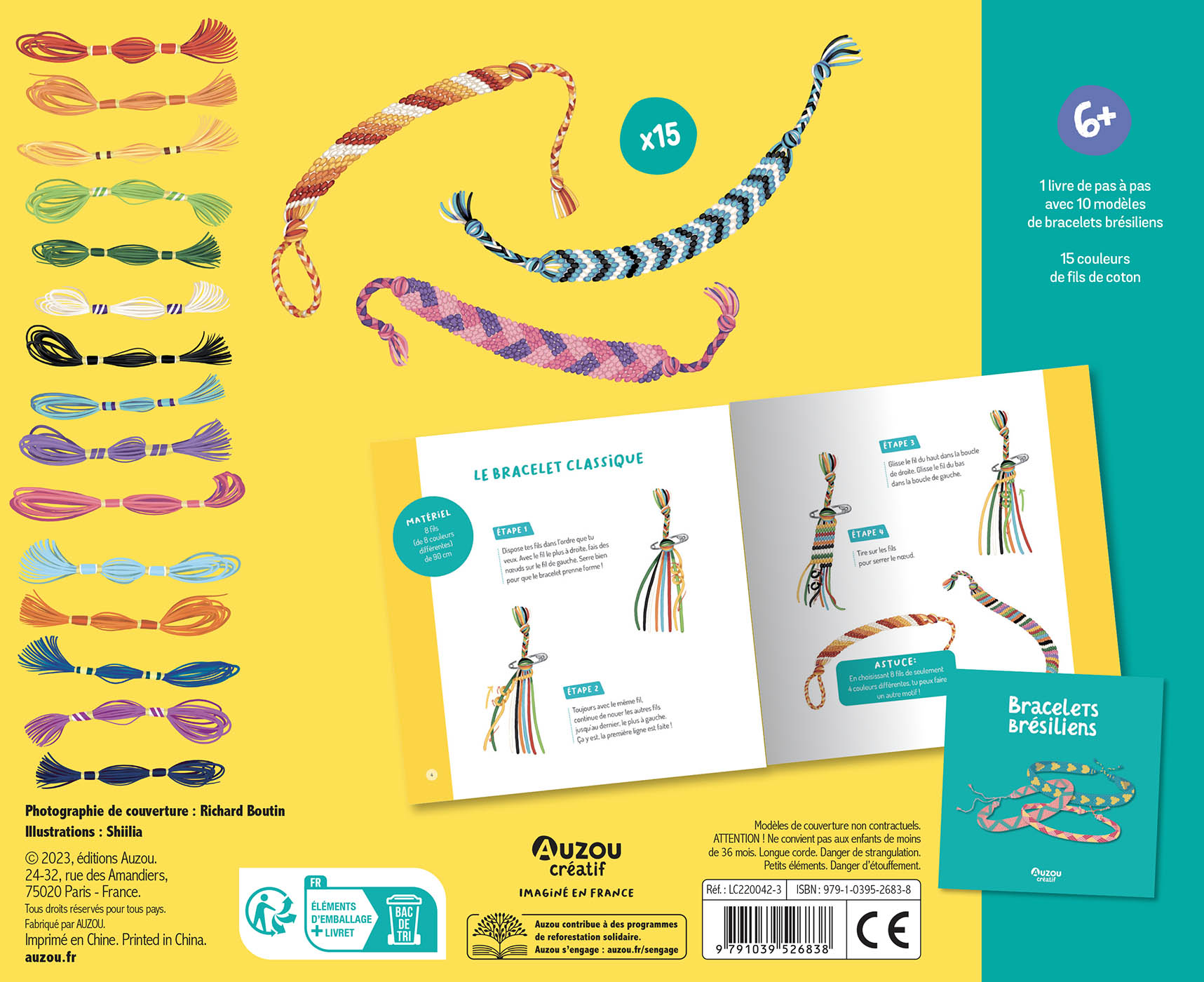 Mon Coffret D'artiste - Bracelets Brésiliens