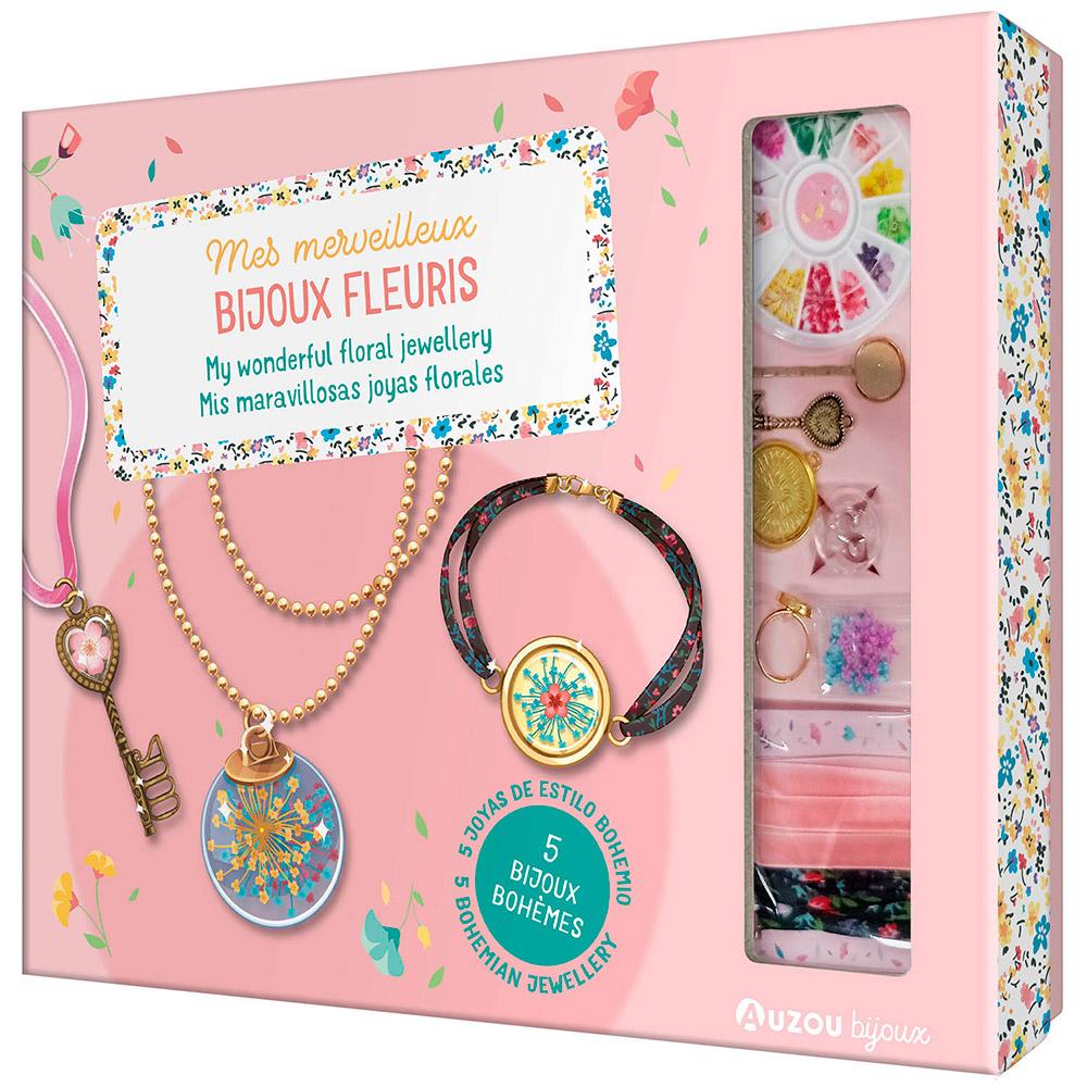 Ma Boîte À Bijoux - Mes Merveilleux Bijoux Fleuris Ma Boîte À Bijoux - Mes Merveilleux Bijoux Fleuris
