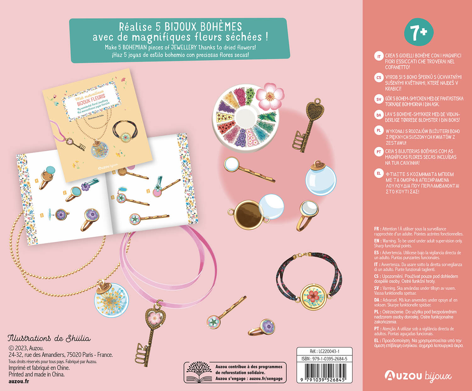 Ma Boîte À Bijoux - Mes Merveilleux Bijoux Fleuris Ma Boîte À Bijoux - Mes Merveilleux Bijoux Fleuris