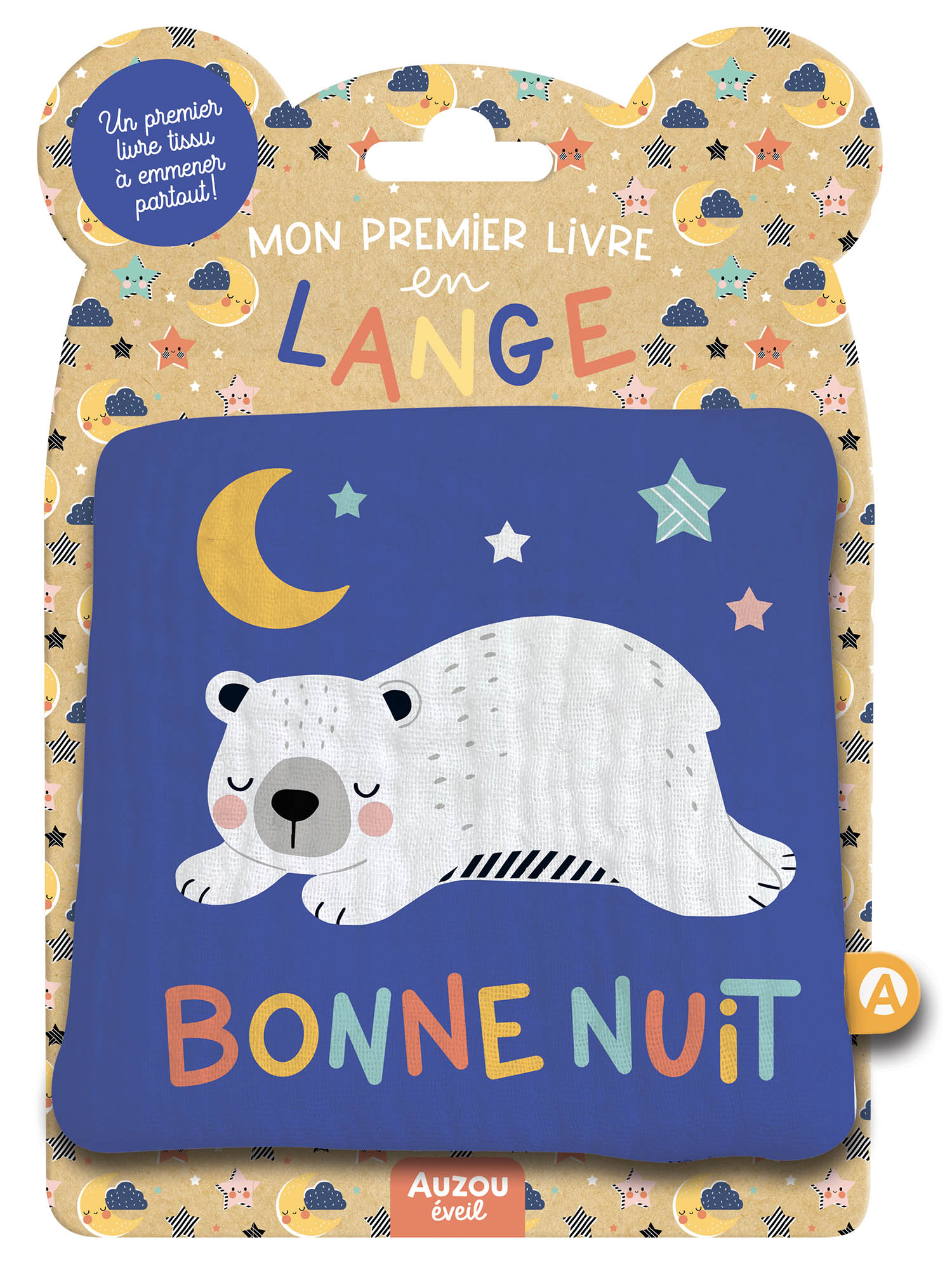 Mon Premier Livre Tissu En Lange - Bonne Nuit Mon Premier Livre Tissu En Lange - Bonne Nuit