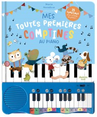 Mon livre piano - Mes toutes premières comptines au piano